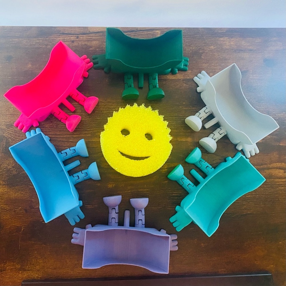 Scrub Daddy Sponge Holder for Kitchen Sink